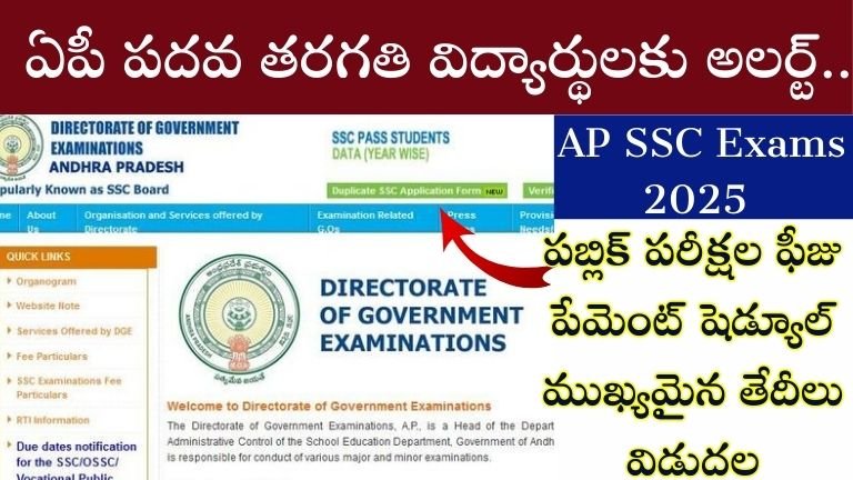 AP SSC Exams 2025